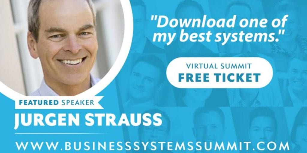 Jürgen Strauss on the Business Systems Summit